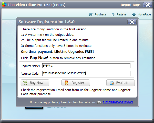 Wondershare Video Editor Serial Key And Email 2017