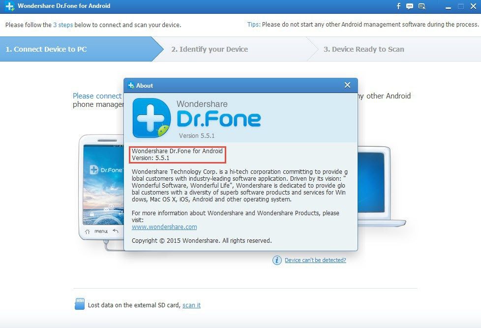 Dr fone serial number