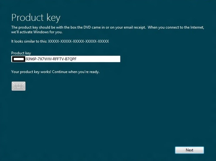 Windows 8.1 Valid Serial Key